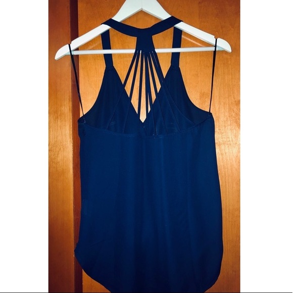 Lily White Navy Tank Top - Picture 2 of 4